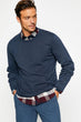 Male Navy Blue Sweater