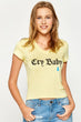 Women Yellow T-Shirt
