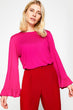 Women Fuchsia T-Shirt