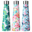 17 oz Floral Stainless Steel Water Bottle