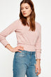 Women Pink Sweater