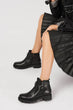 Genuine Leather Black Women 'S Boots