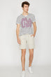 Men Ecru Shorts