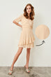 Flywheel Beige Dress