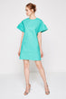 Women Turquoise Dress