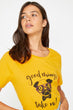 Women Yellow T-Shirt