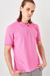 New Fuchsia Mens Polo Collar T-Shirt