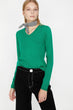 Women Green Sweater