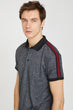 Male Gray Short-Sleeve T-Shirt