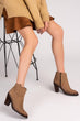 Genuine Leather Sand Women 'S Boots