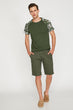 Male Green Shorts