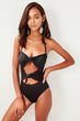 Black Gusset Swimwear