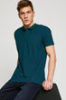 Male Green Pattern T-Shirt