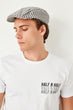 White Men 'S Printed T Shirt