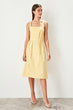 Mustard Sleeveless Dress