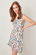 Multicolored Floral Patterned Dress