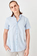 New Blue Men 'S Slim Shirt