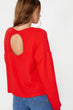 Women Red Sweater