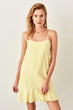 Yellow Strap Basic Dress