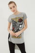 Women Gray T-Shirt