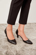 Black Female high-Heeled Shoes