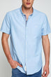 Men 'S Blue Shirt