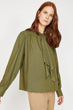 Women Khaki Blouse