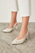 White Women 'S High-Heeled Shoes