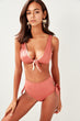 Sides Lacing Detailed Bikini