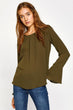 Women Khaki Blouse