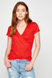 Women Red T Shirt