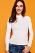 Women Raw White Long-Sleeve T-Shirt