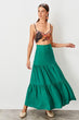 Green Maxi Skirt