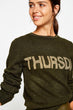 Women Khaki Sweater