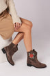 Genuine Leather Mink Women 'S Boots