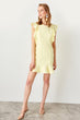 Yellow Ruffle Detail Dress