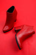 Red Women Boots