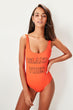 Orange The Tagline Swimwear