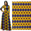 Yellow Spring African Prints Ethnic Garment Fabric