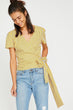 Women Yellow Blouse