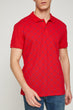 Male Red Short-Sleeve T-Shirt