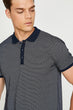 Male Navy Blue Short-Sleeve T-Shirt