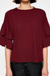 Women Burgundy T-Shirt