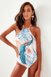 Patterned Board Printed Swimwear