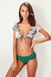 Green  Detailed Bikini Six