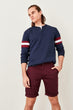 Burgundy Men 'S Shorts-Chino Smart-Casual