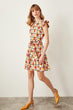 Multicolour Pattern Dress