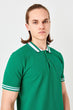 New Emerald green Men Collar  Polo Collar T-Shirt
