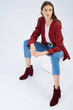 Burgundy Women 'S Boots