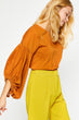 Women Orange Blouse